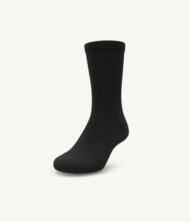 Classic black crew socks